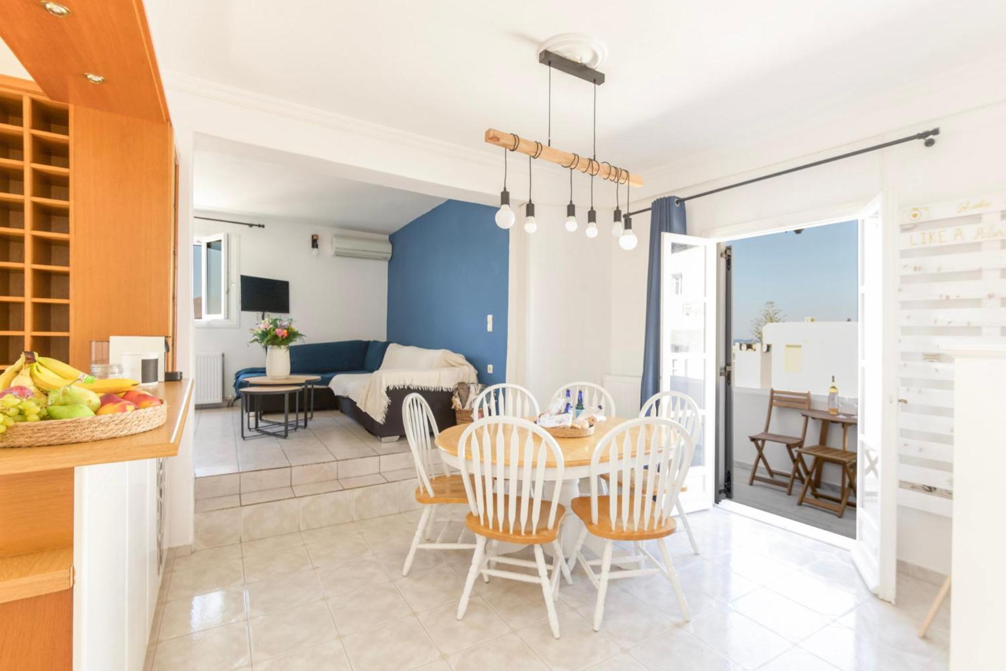Blue House Apartment Naousa  Exterior photo